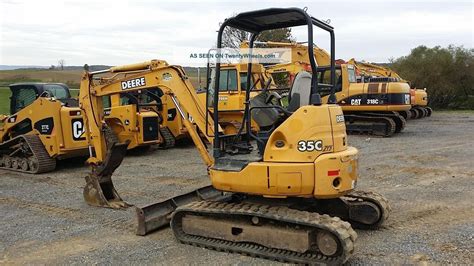 2003 john deere 35c zts mini excavator|john deere zts backhoe.